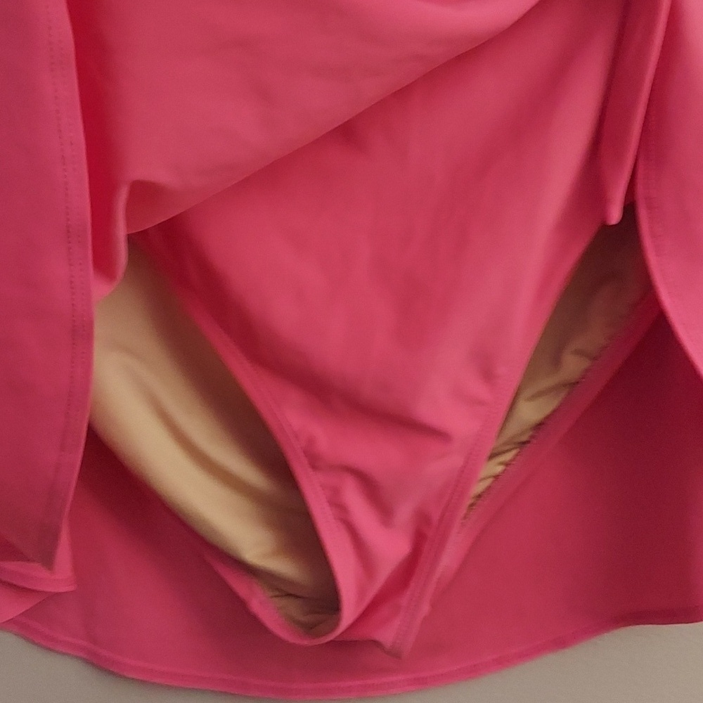OLD NAVY High Waisted Pink Swim Skirt - Picture 7 of 11